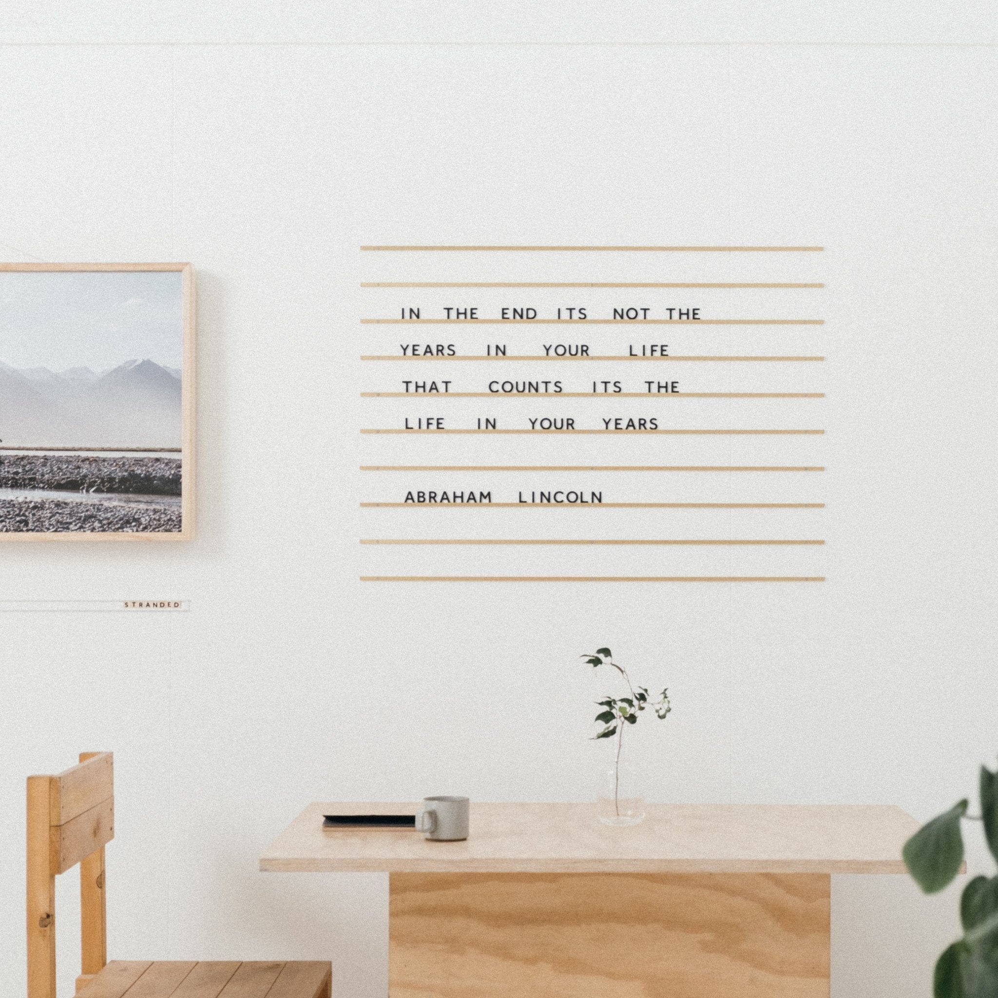 4 Ways to Use the Atelier Letter Board - George & Willy EU