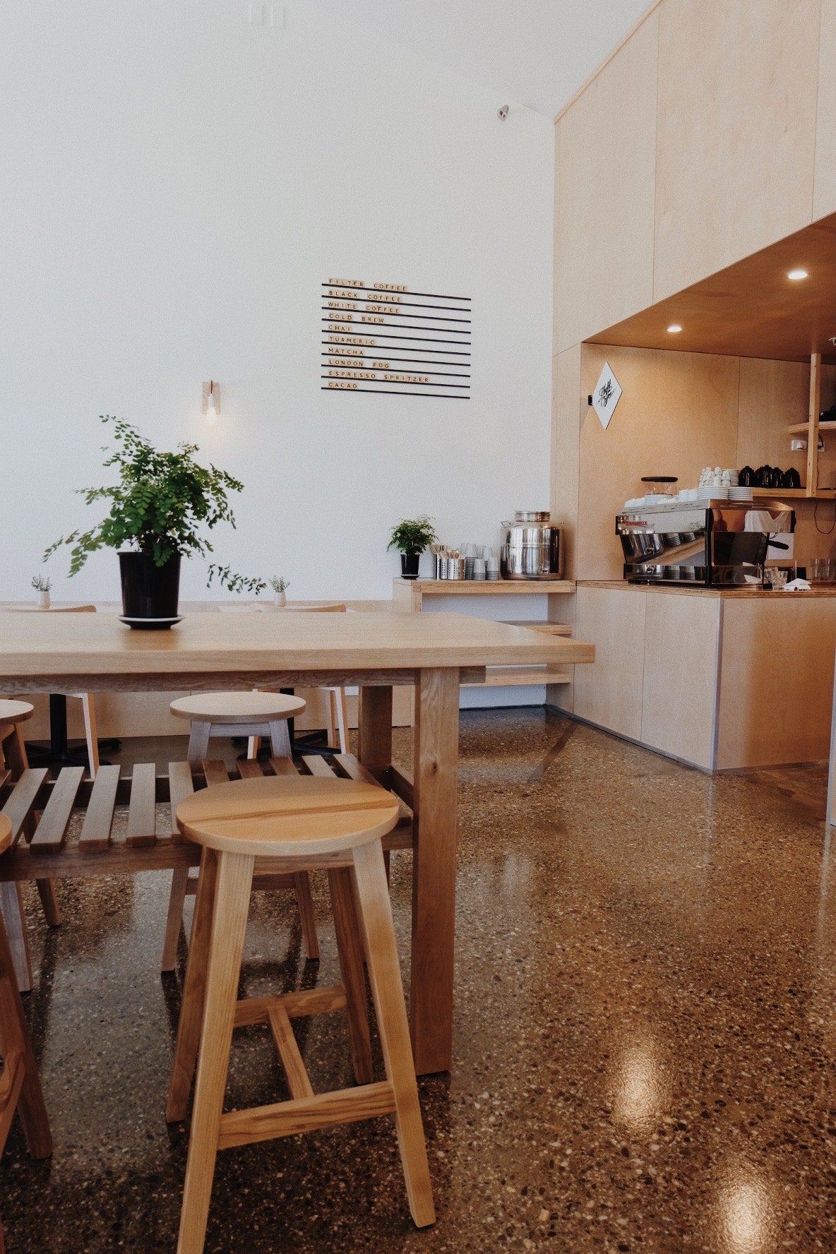 Coffee Shop Layout Interior Design