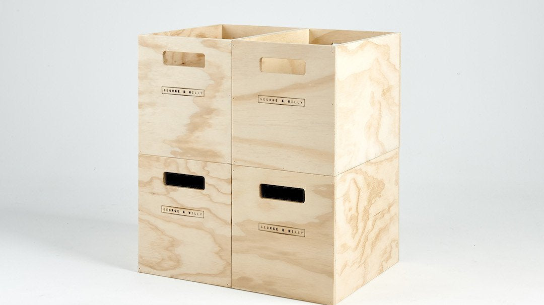 Wood Box - George & Willy EU