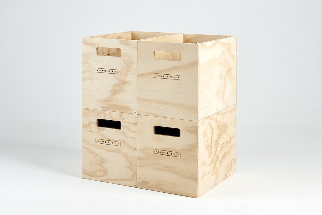 Wood Box - George & Willy EU