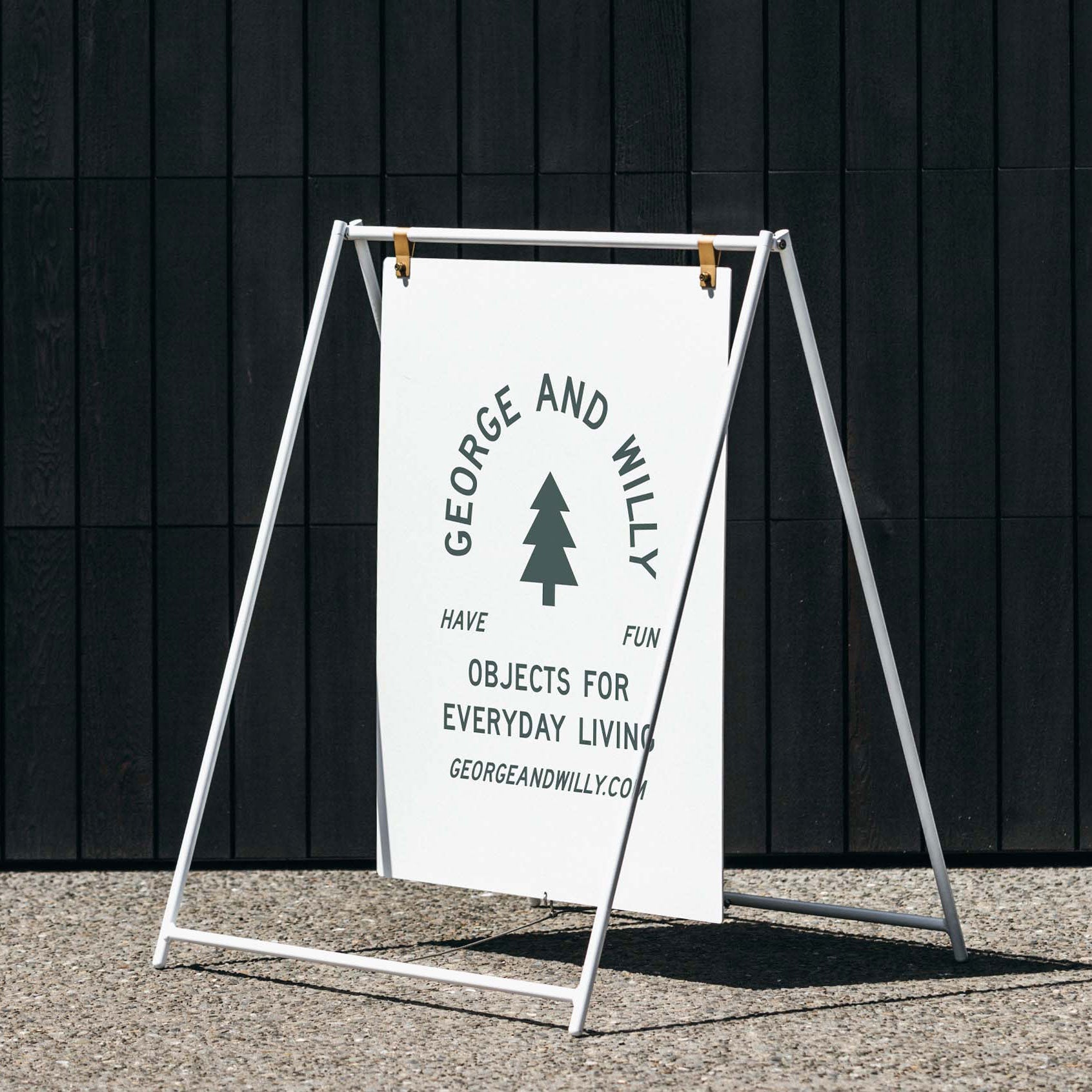 Sandwich Board Signs - George & Willy EU