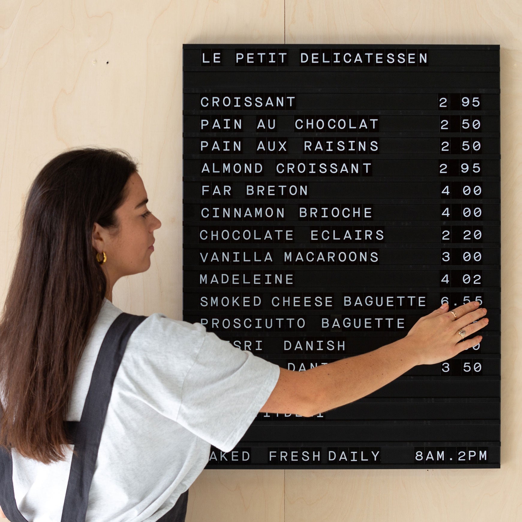 menu board